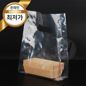 PE 무지 비닐쇼핑백(소) [1박스 100장] [장당27원~37원]